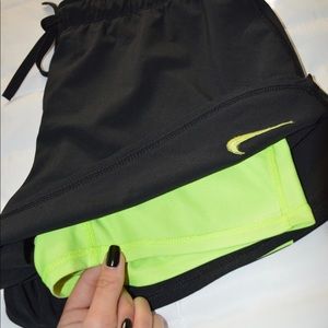 Nike Dri-Fit Spandex Lined Running Shorts